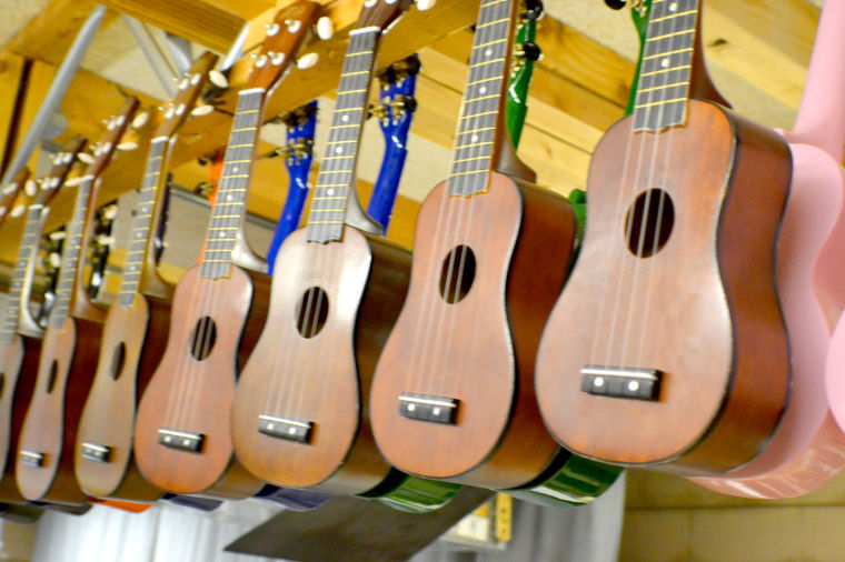 Keystone Montessori receives donation of ukuleles